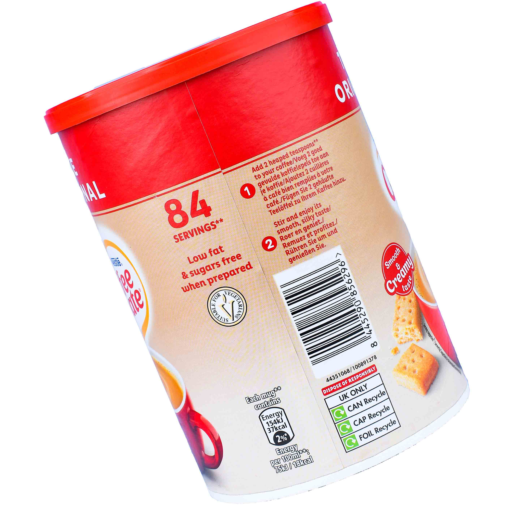 Coffee Mate Extra Creamy Powdered Creamer 2 / 550g main image 1