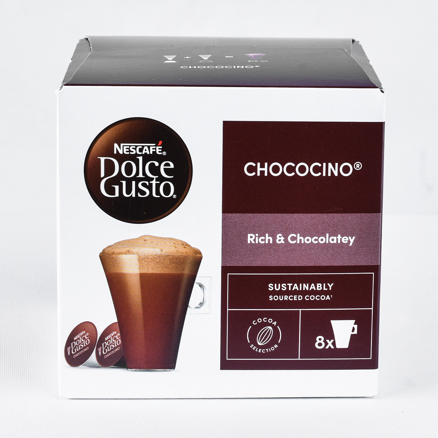 Nescafe Coffee Pods Dolce Gusto Chococino 16 Hot Chocolate Pods